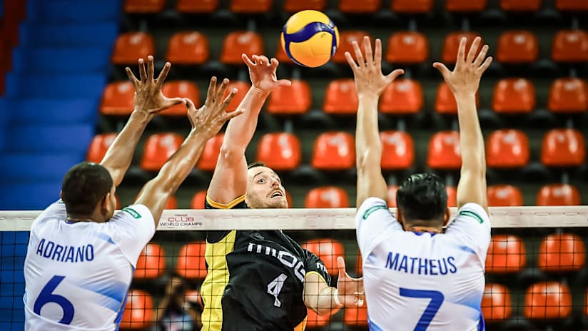 Volei Renata (BRA) (REN) vs. Praia Clube (BRA) (PRA) masculino - Grupo A #77344429