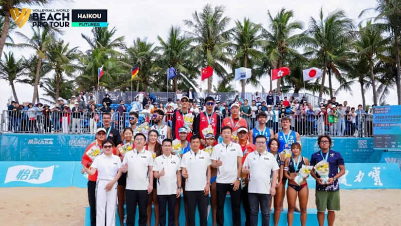 The 2026 Haikou Futures medalists