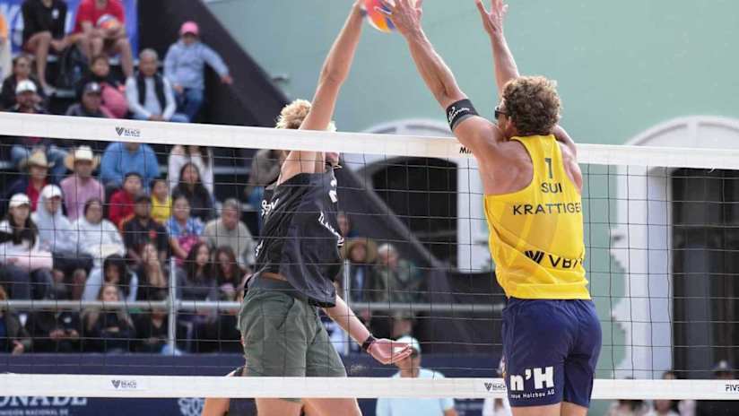 A décima sexta final entre Krattiger & Dillier da Suíça e Elazar & Cuzmiciov de Israel