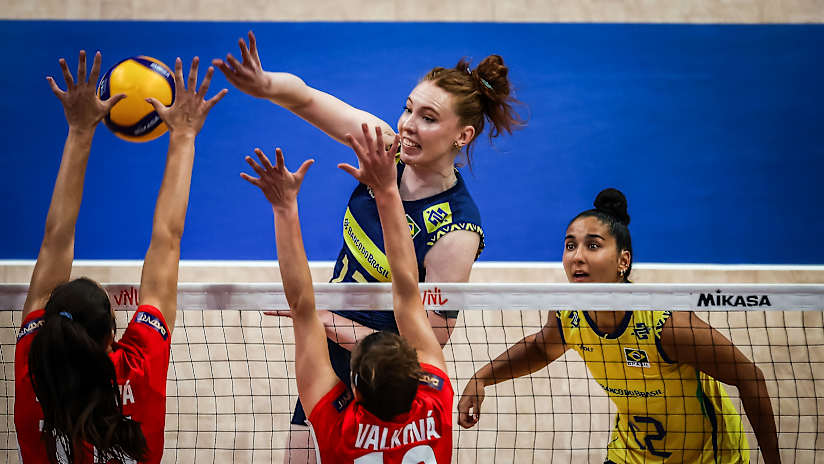 Czechia (CZE) vs. Brazil (BRA) women - Pool 2 - Preliminary Phase #46371049