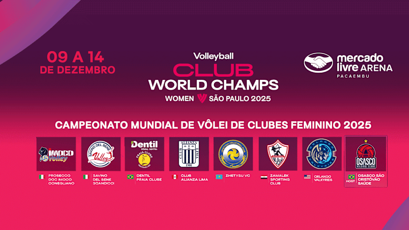 Women's Volleyball Club World Championship 2025 Sao Paulo