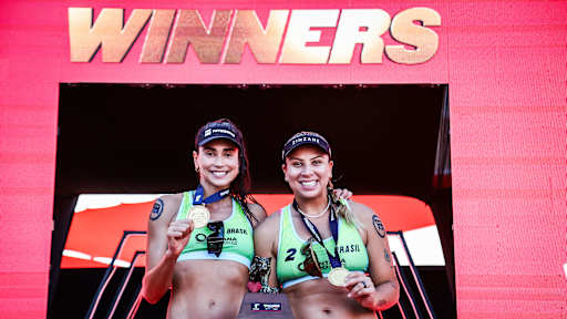 Carol e Rebecca levam o ouro na etapa Elite do México
