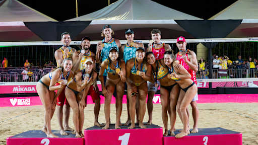 World Ranking leaders triumph at Beach Pro Tour Brasília Elite
