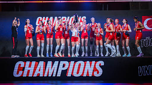 ¡Turquía, campeona de la VNL por segunda vez en su historia!