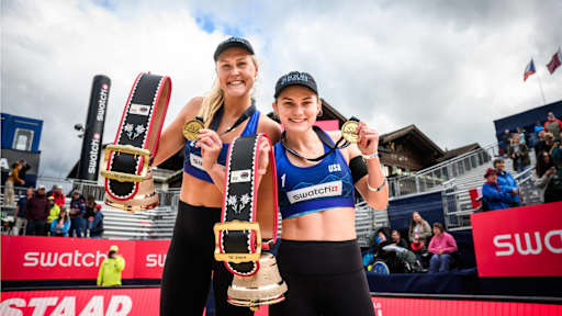 Kloth and Nuss win American battle for Gstaad Elite16 gold