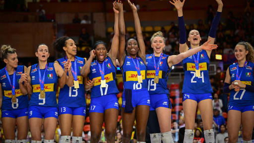 Egonu leads Italy to their second VNL title, Japan settles for historic silver