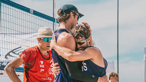 Duos from Australia and Romania snatch first Beach Pro Tour golds