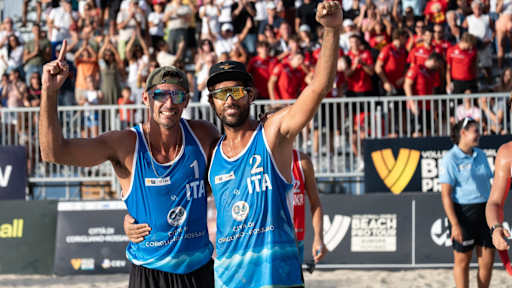 Germany’s Dieckmann & Schulz, Italy’s Rossi & Lupo top Corigliano Rossano Futures podiums