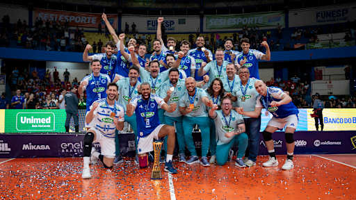 Sada Cruzeiro supera o Minas e volta a vencer a Supercopa