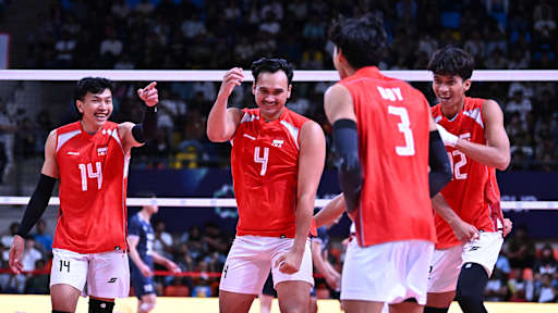 Indonesia triumph in Ahmedabad for first-ever AVC Cup honors
