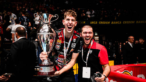 Davi Tenorio vence a Copa Itália com o Civitanova