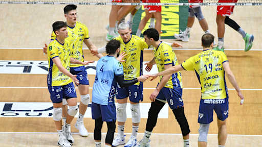 Superlega 2025/26: risultati, tabellini e classifica dopo la settima giornata di ritorno del campionato di pallavolo maschile