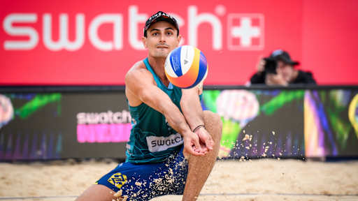 André volta ao Beach Pro Tour em Gstaad