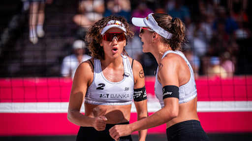 Anouk/Zoé and Gottardi/Orsi Toth to clash for gold in Türkiye