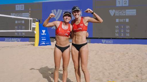 Durish & Koenig win Xiamen to make it four in four on the Beach Pro Tour