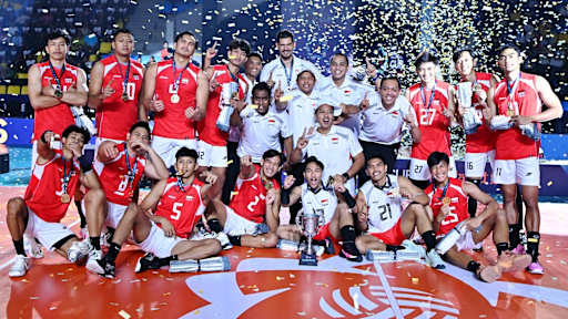 Indonesia triumph in Ahmedabad for first-ever AVC Cup honors