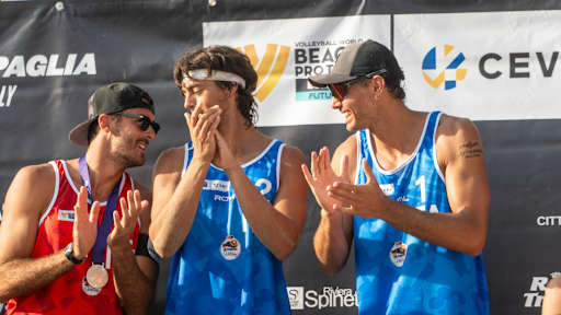 Rossi & Viscovich beat Ranghieri & Alfieri in all-Italian Battipaglia Futures men’s final