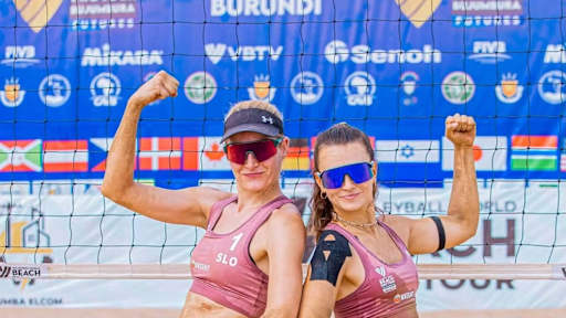 Norway’s Kjemperuds and Slovenia’s Kotnik & Lovsin win Bujumbura Futures