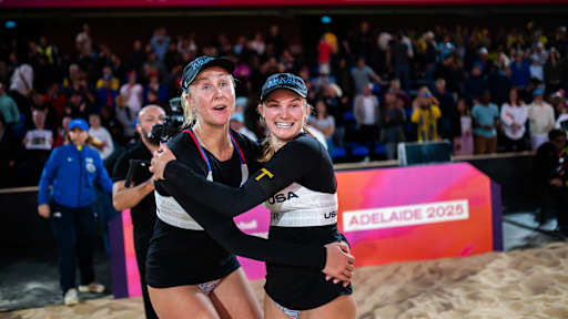 Nuss & Brasher top World Ranking for the first time!