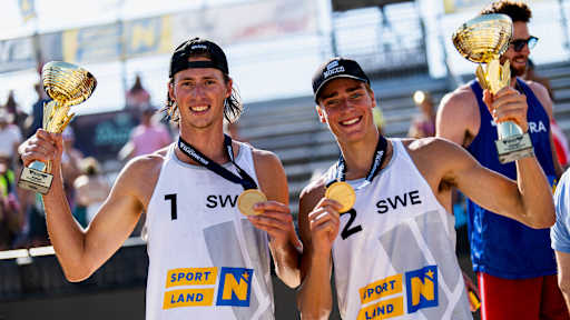 Hölting Nilsson and Andersson at the top at Baden Challenge
