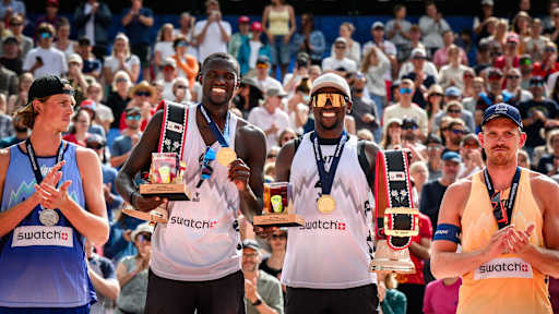 Cherif and Ahmed win first Gstaad gold
