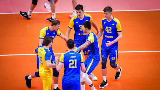 Ukraine select squad for VNL debut