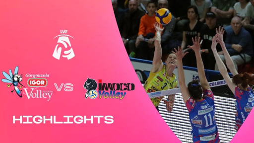 Novara vs. Conegliano | Highlights | LVF A1 | Round 2 of the Semifinals