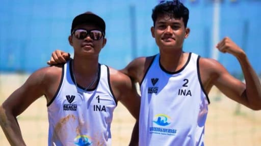Indonesia celebrates first-ever Beach Pro Tour gold