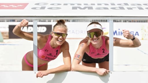 Gruszczynska & Ola snatch first Beach Pro Tour trophy