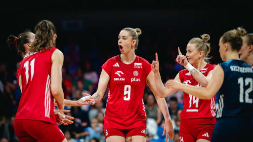 Magdalena Stysiak on fire as Poland beat the USA to continue undefeated