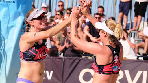 Karla Borger claims first gold with new partner