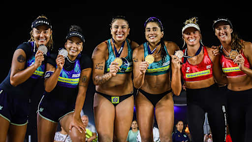 Brasil faz dobradinha na etapa Elite do Rio com ouro de Carol e Rebecca e prata de Thamela e Vic