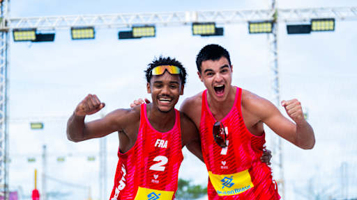 Chouikh and Gardoque make first Elite semifinal appearance in Itapema