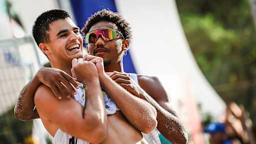 Chouikh and Gardoque win France's second Elite gold in Itapema