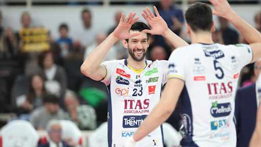 Trentino de Flávio vence mais uma e segura liderança da Liga Italiana