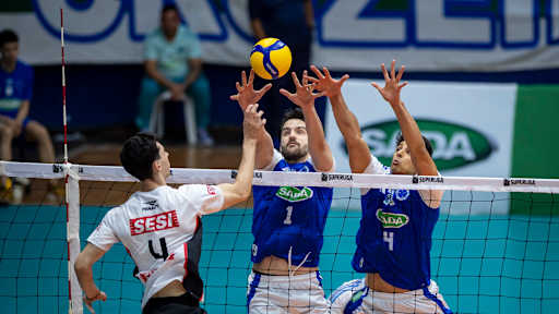 Cruzeiro vence o SESI em Bauru e abre vantagem na liderança da Superliga