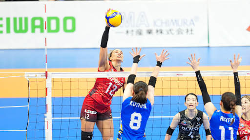 Brasileiras vão bem em vitória do Denso na Liga Japonesa