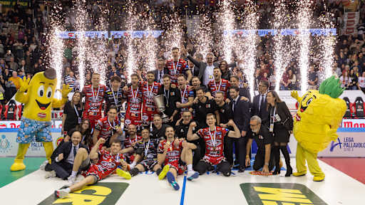 Perugia make history with fourth-straight Supercoppa title