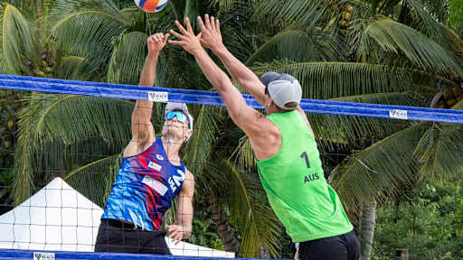 USA v Canada and Australia v Hungary in Rarotonga Futures semis
