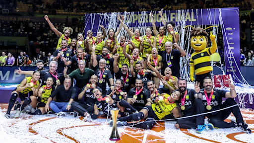 Praia sweep Minas and secure third Superliga title