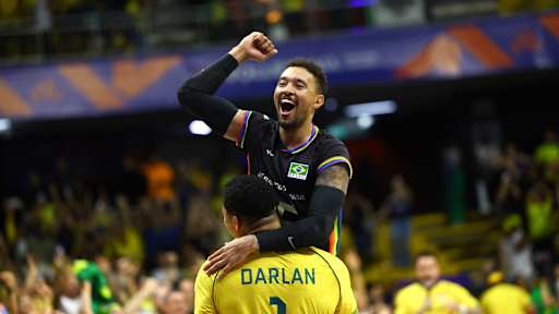 Brasil y Japón, invictos en la primera semana de VNL