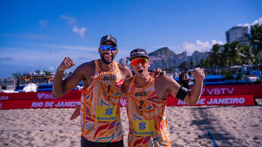 Evandro e Arthur Lanci chegam ao segundo lugar no Ranking Mundial