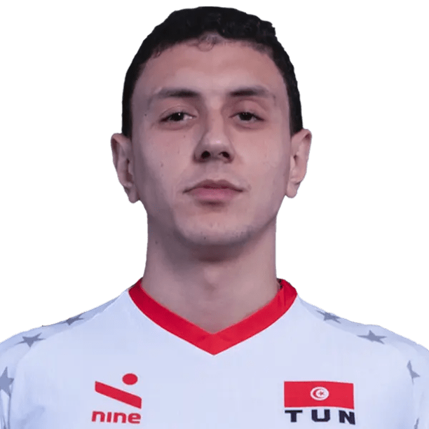 Achref Bouaziz - Jogador de voleibol, ponta, Tunisia
