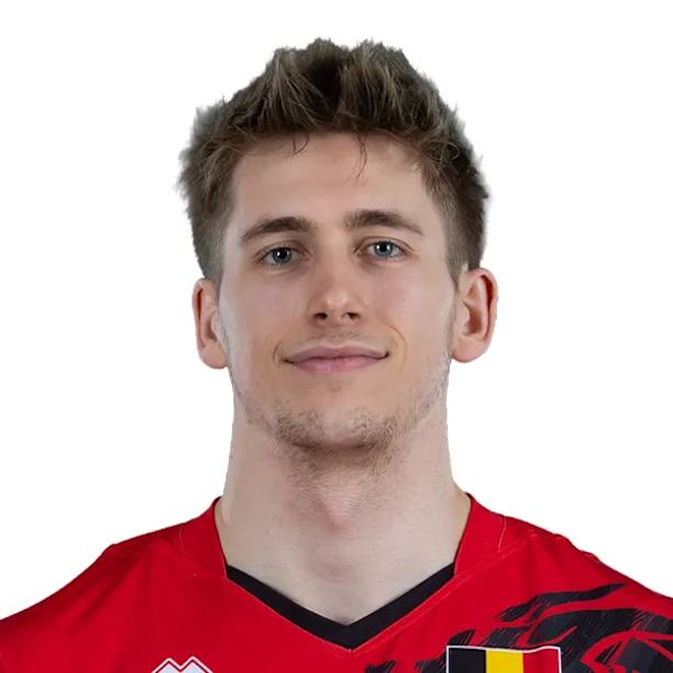 Basil Dermaux - Giocatore di pallavolo, opposto, Belgio