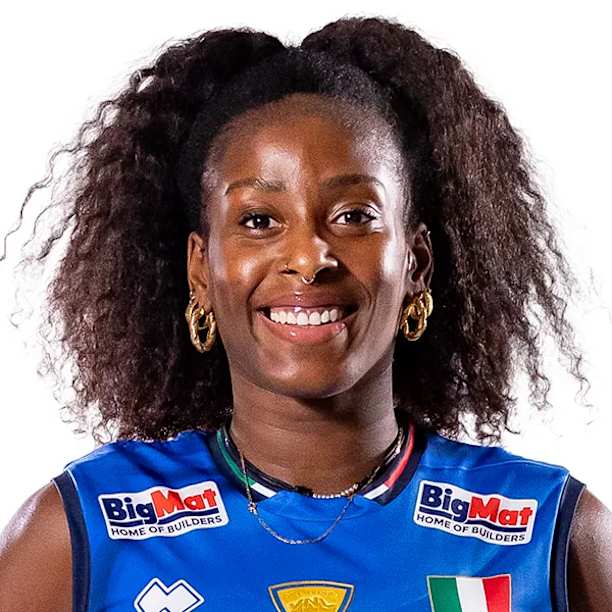 Myriam Fatime Sylla - Volleyball player, outside hitter, Italy