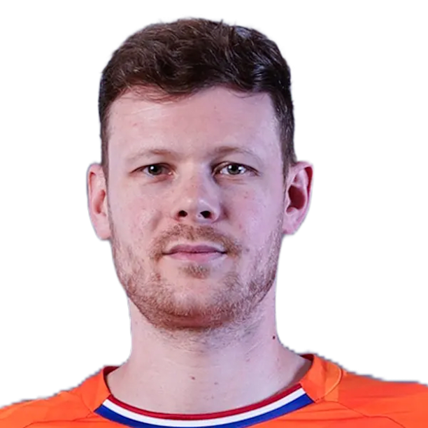 Michael Parkinson - Giocatore di pallavolo, middle blocker, Paesi Bassi