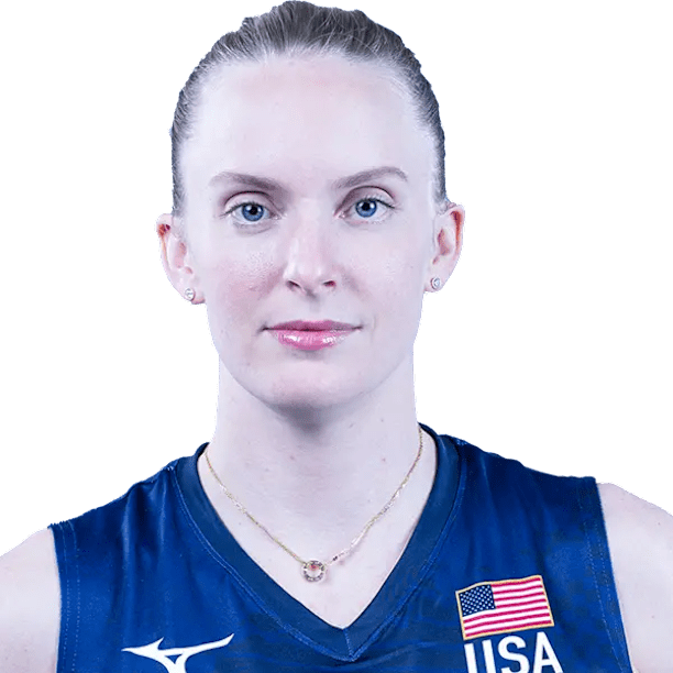 Alexandra Frantti - Jugadora de voleibol, punta receptor, Estados Unidos