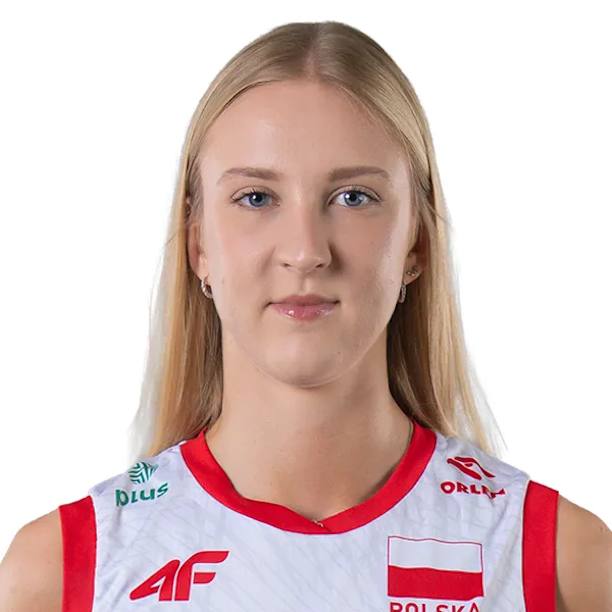 Natalia Kecher - Jogadora de voleibol, central, Polônia