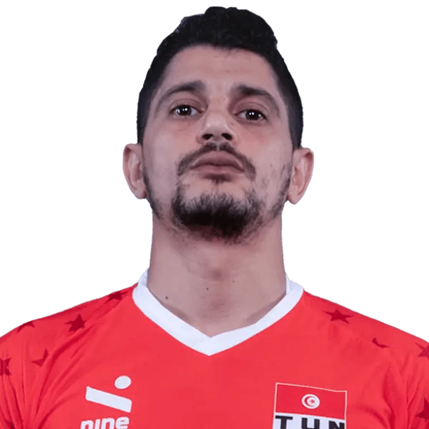 Mohamed Ridene - Jogador de voleibol, líbero, Tunisia