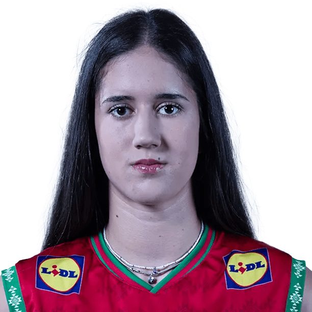 Kalina Veneva - Jugadora de voleibol, punta receptor, Bulgaria